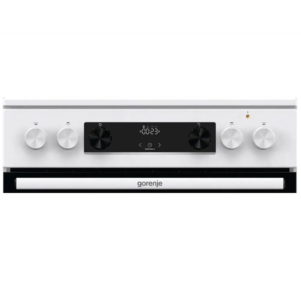 Фото 4 Электрическая плита с духовкой Gorenje 740935 60x85x60 см цвет белый Фото 4 Электрическая плита с духовкой Gorenje 740935 60x85x60 см цвет белый