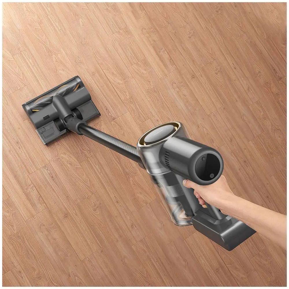 Фото Пылесос вертикальный Dreame Cordless vacuum cleaner v12 pro grey 0.5 л 650 Вт цвет серый Фото Пылесос вертикальный Dreame Cordless vacuum cleaner v12 pro grey 0.5 л 650 Вт цвет серый