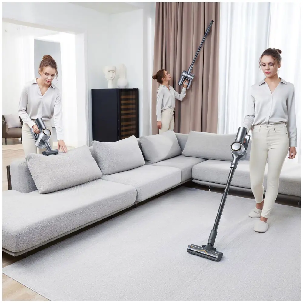 Фото 8 Пылесос вертикальный Dreame Cordless vacuum cleaner v12 pro grey 0.5 л 650 Вт цвет серый Фото 8 Пылесос вертикальный Dreame Cordless vacuum cleaner v12 pro grey 0.5 л 650 Вт цвет серый