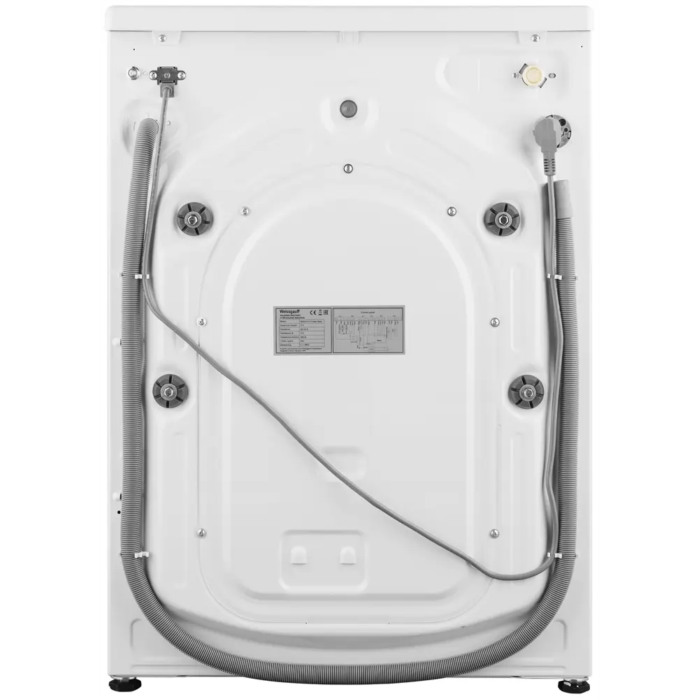 Фото 8 Стиральная машина Weissgauff Wm 61212 dc inverter steam 60x84x59см 12 кг цвет белый Фото 8 Стиральная машина Weissgauff Wm 61212 dc inverter steam 60x84x59см 12 кг цвет белый