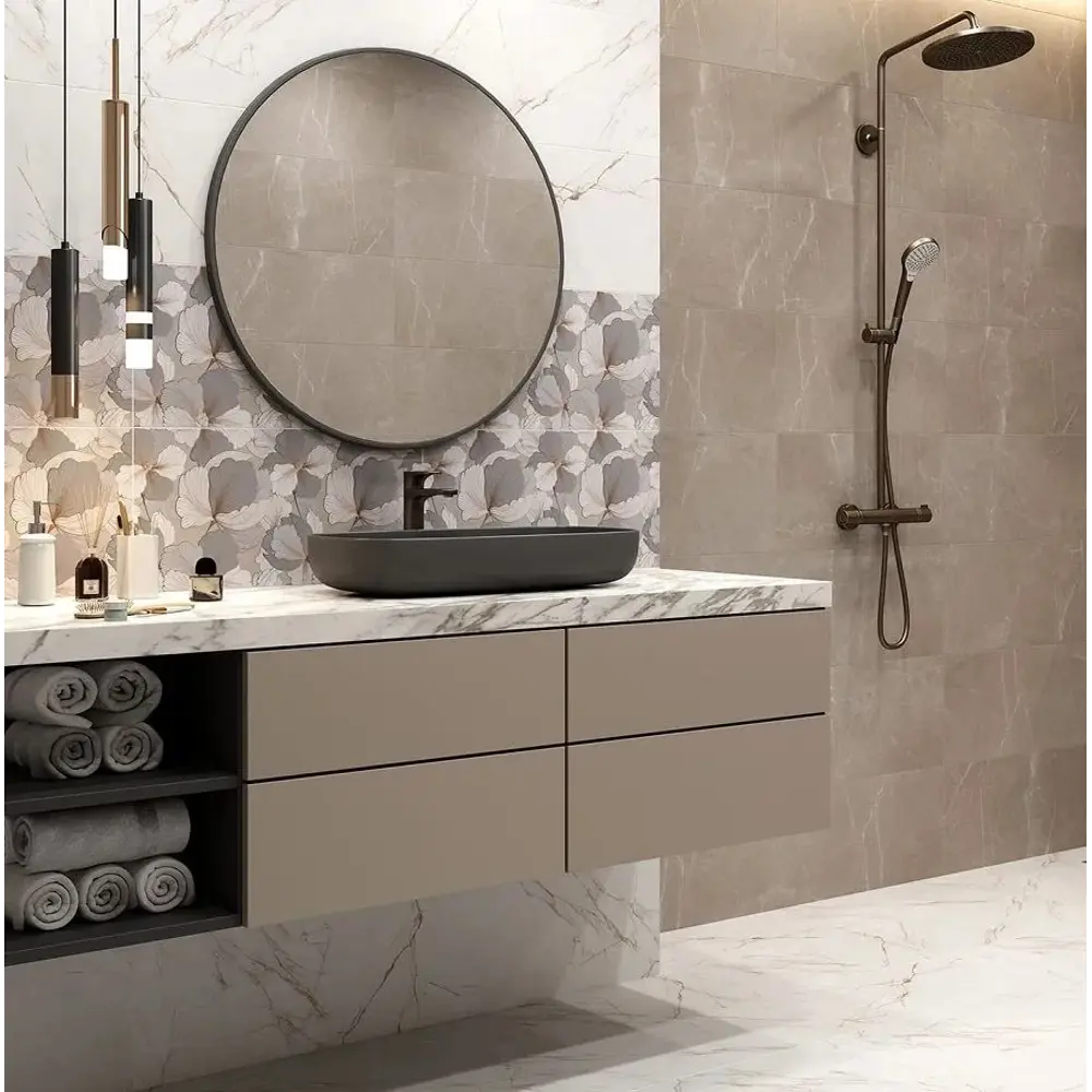 Фото 3 Керамогранит LB Ceramics Блюм Мокко 30x60см цвет мокко Фото 3 Керамогранит LB Ceramics Блюм Мокко 30x60см цвет мокко