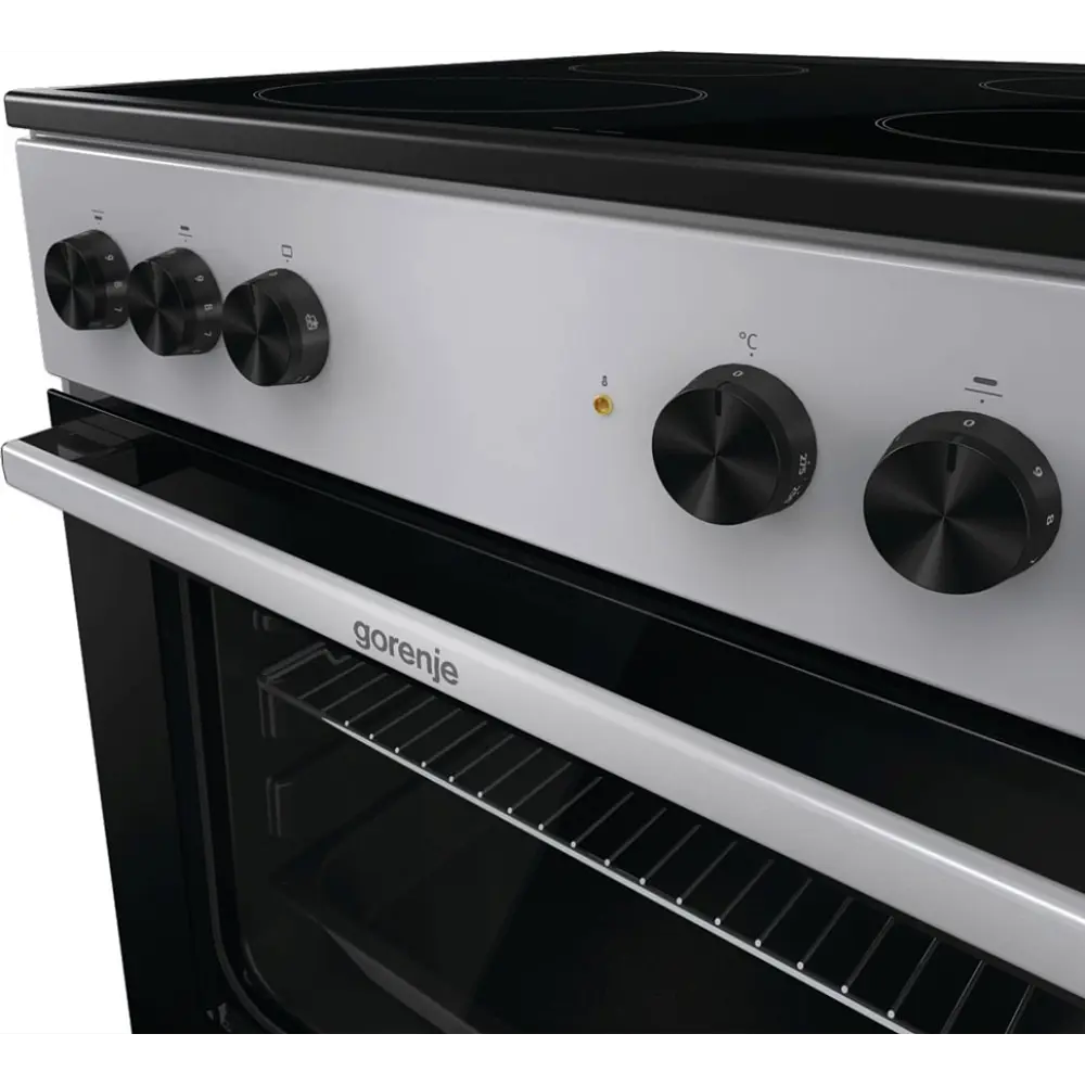 Фото 7 Электрическая плита с духовкой Gorenje 740779 60x85x60 см цвет серый Фото 7 Электрическая плита с духовкой Gorenje 740779 60x85x60 см цвет серый