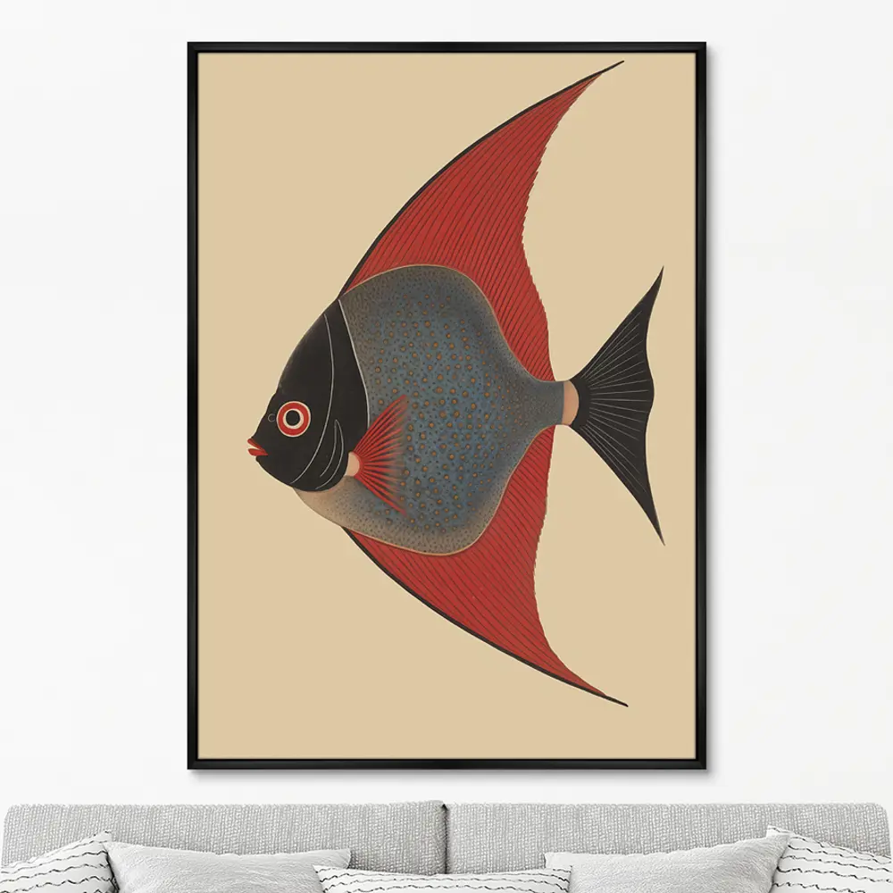 Фото Картина Artnomore Angel Fish No 2 2024г. AR-777000917 75x105 см Фото Картина Artnomore Angel Fish No 2 2024г. AR-777000917 75x105 см