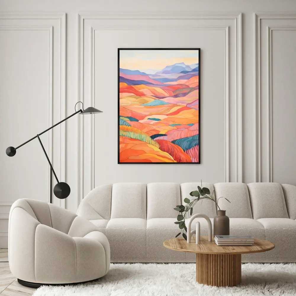 Фото 3 Картина Artnomore Landscape collection Patchwork carpet No 1 2024г. AR-777000365 75x105 см Фото 3 Картина Artnomore Landscape collection Patchwork carpet No 1 2024г. AR-777000365 75x105 см