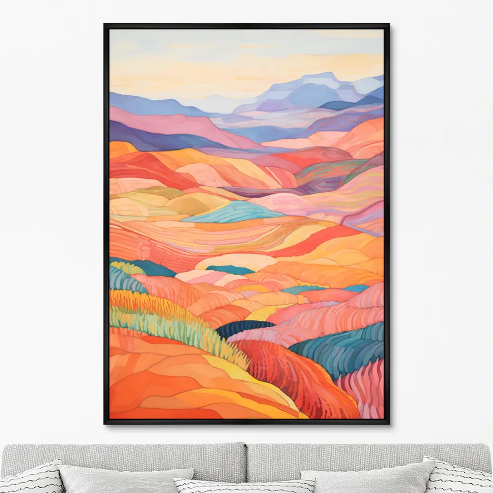 Фото Картина Artnomore Landscape collection Patchwork carpet No 1 2024г. AR-777000365 75x105 см Фото Картина Artnomore Landscape collection Patchwork carpet No 1 2024г. AR-777000365 75x105 см