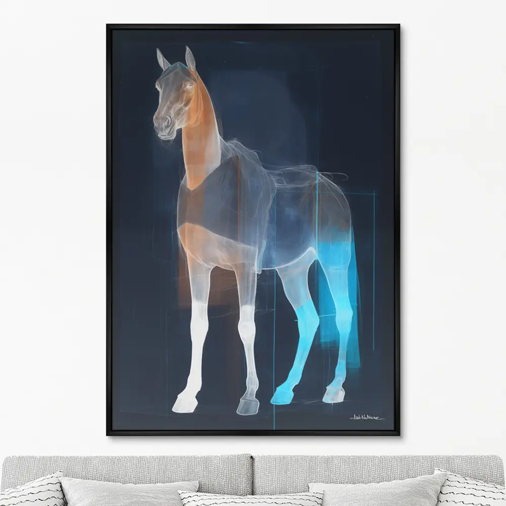 Фото Картина Artnomore Horses in a color glow No 2 2024г. AR-777000963 75x105 см Фото Картина Artnomore Horses in a color glow No 2 2024г. AR-777000963 75x105 см