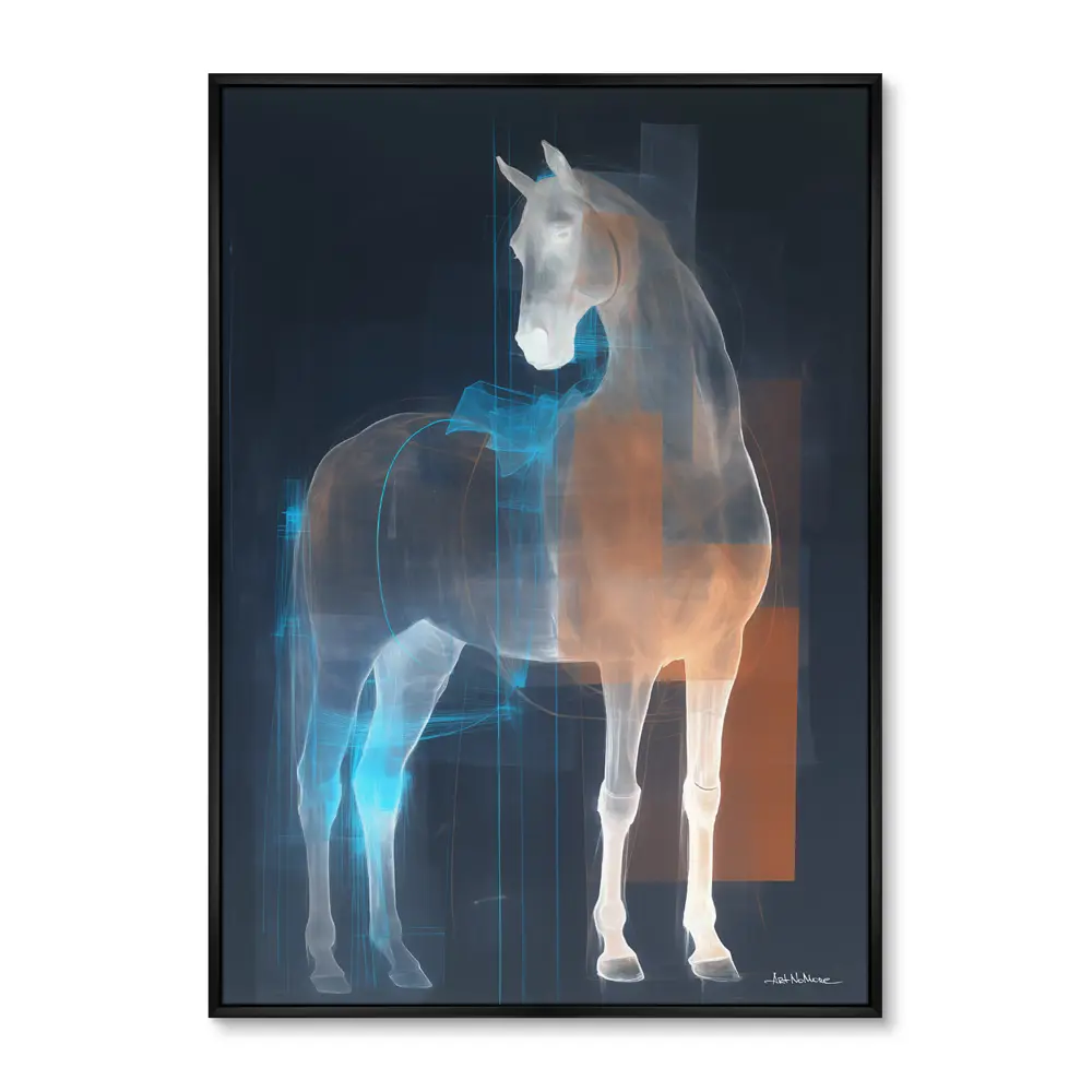 Фото 2 Картина Artnomore Horses in a color glow No 1 2024г. AR-777000962 75x105 см Фото 2 Картина Artnomore Horses in a color glow No 1 2024г. AR-777000962 75x105 см