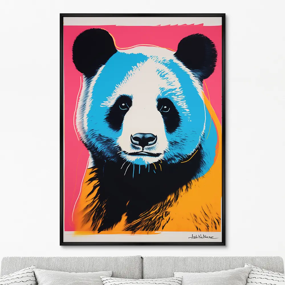 Фото Картина Artnomore Vibe collection Panda No 1 2024г. AR-777000505 75x105 см Фото Картина Artnomore Vibe collection Panda No 1 2024г. AR-777000505 75x105 см