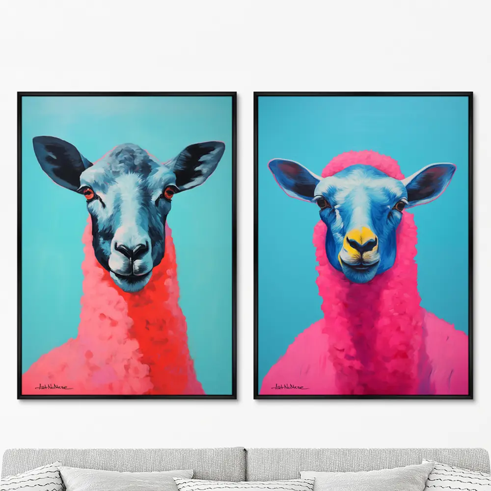 Фото Набор картин Artnomore The Sheep 2024г. AR-777001024 75x105 см 2 шт Фото Набор картин Artnomore The Sheep 2024г. AR-777001024 75x105 см 2 шт