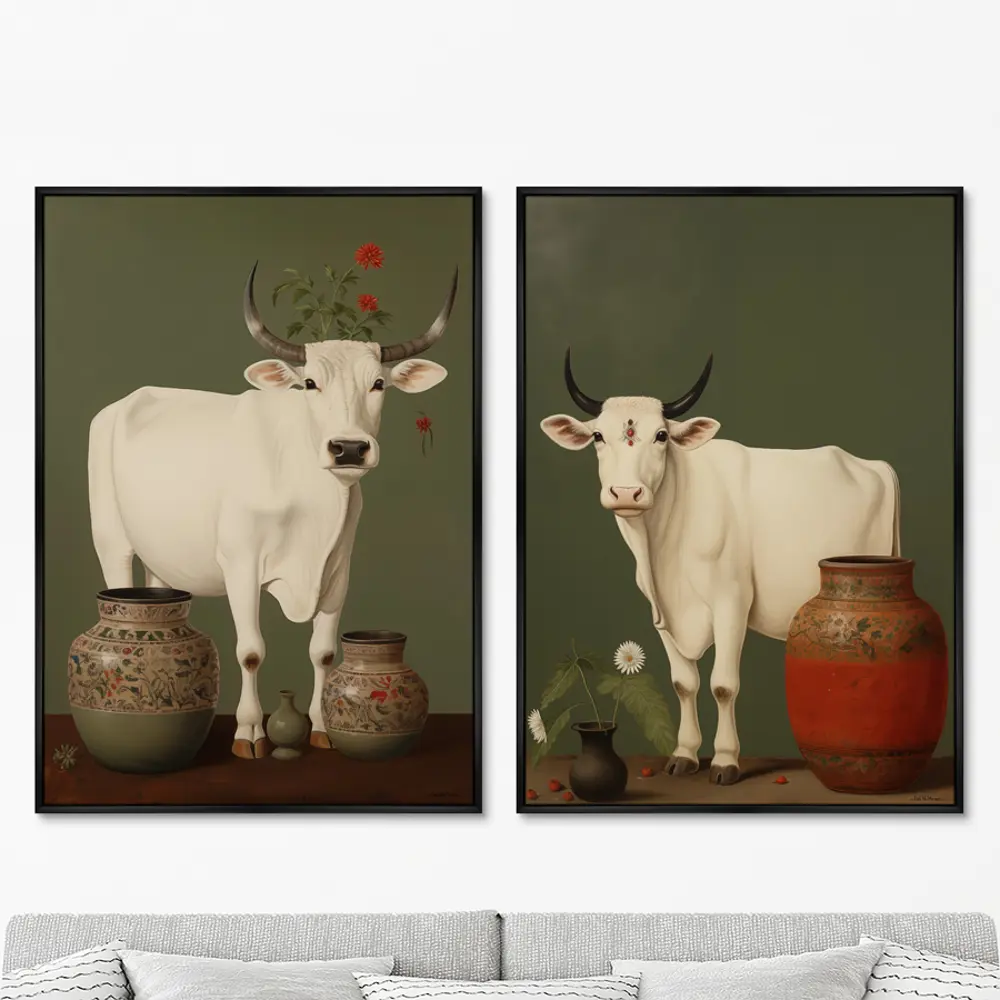 Фото Набор картин Artnomore Cows 2024г. AR-777000933 75x105 см 2 шт Фото Набор картин Artnomore Cows 2024г. AR-777000933 75x105 см 2 шт