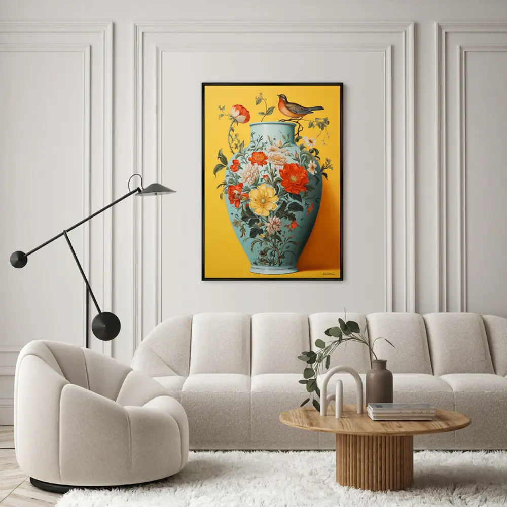 Фото 3 Картина Artnomore China porcelain vase with bird No 1 2024г. AR-777000028 75x105 см Фото 3 Картина Artnomore China porcelain vase with bird No 1 2024г. AR-777000028 75x105 см