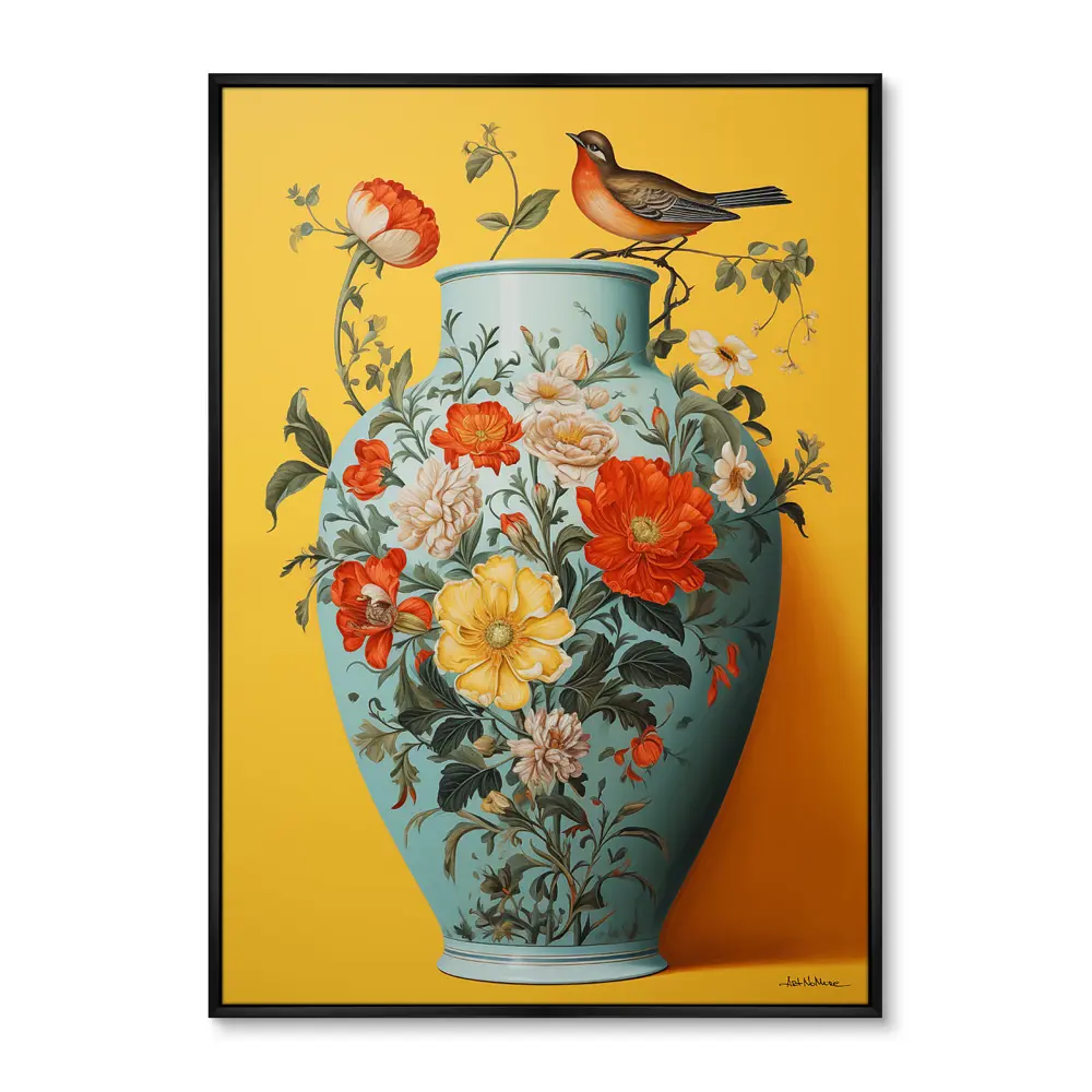 Фото 2 Картина Artnomore China porcelain vase with bird No 1 2024г. AR-777000028 75x105 см Фото 2 Картина Artnomore China porcelain vase with bird No 1 2024г. AR-777000028 75x105 см