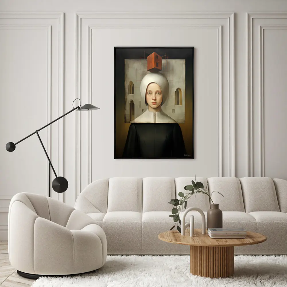 Фото 3 Картина Artnomore Alter Ego No 1 2024г. AR-777000458 75x105 см