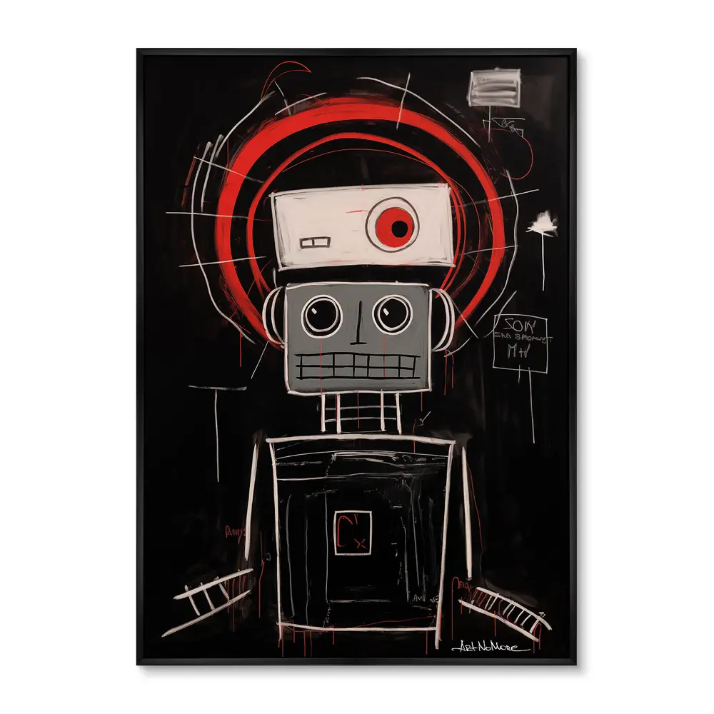 Фото 2 Картина Artnomore Robots the joy of being No 1 2024г. AR-777000647 75x105 см Фото 2 Картина Artnomore Robots the joy of being No 1 2024г. AR-777000647 75x105 см