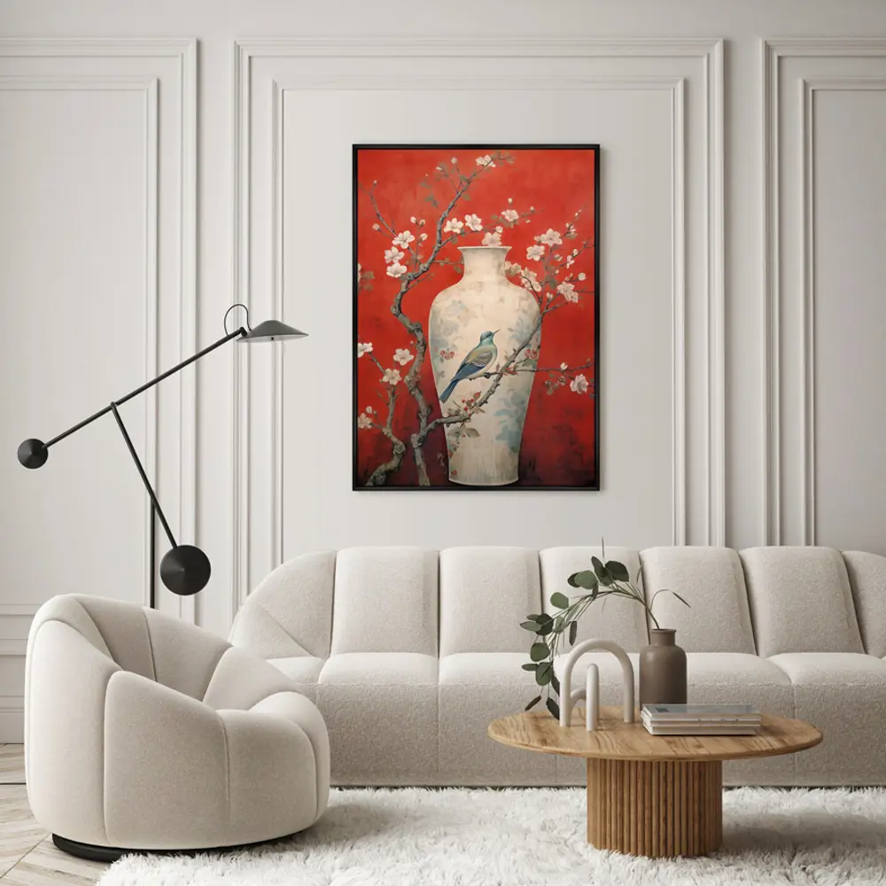 Фото 3 Картина Artnomore China porcelain vase red palette No 1 2024г. AR-777000034 75x105 см Фото 3 Картина Artnomore China porcelain vase red palette No 1 2024г. AR-777000034 75x105 см