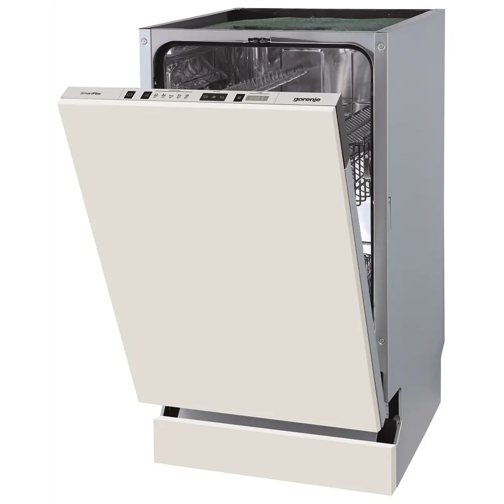 Фото 2 Встраиваемая посудомоечная машина Gorenje GV522E10S 44.8 см 5 программ цвет серый Фото 2 Встраиваемая посудомоечная машина Gorenje GV522E10S 44.8 см 5 программ цвет серый