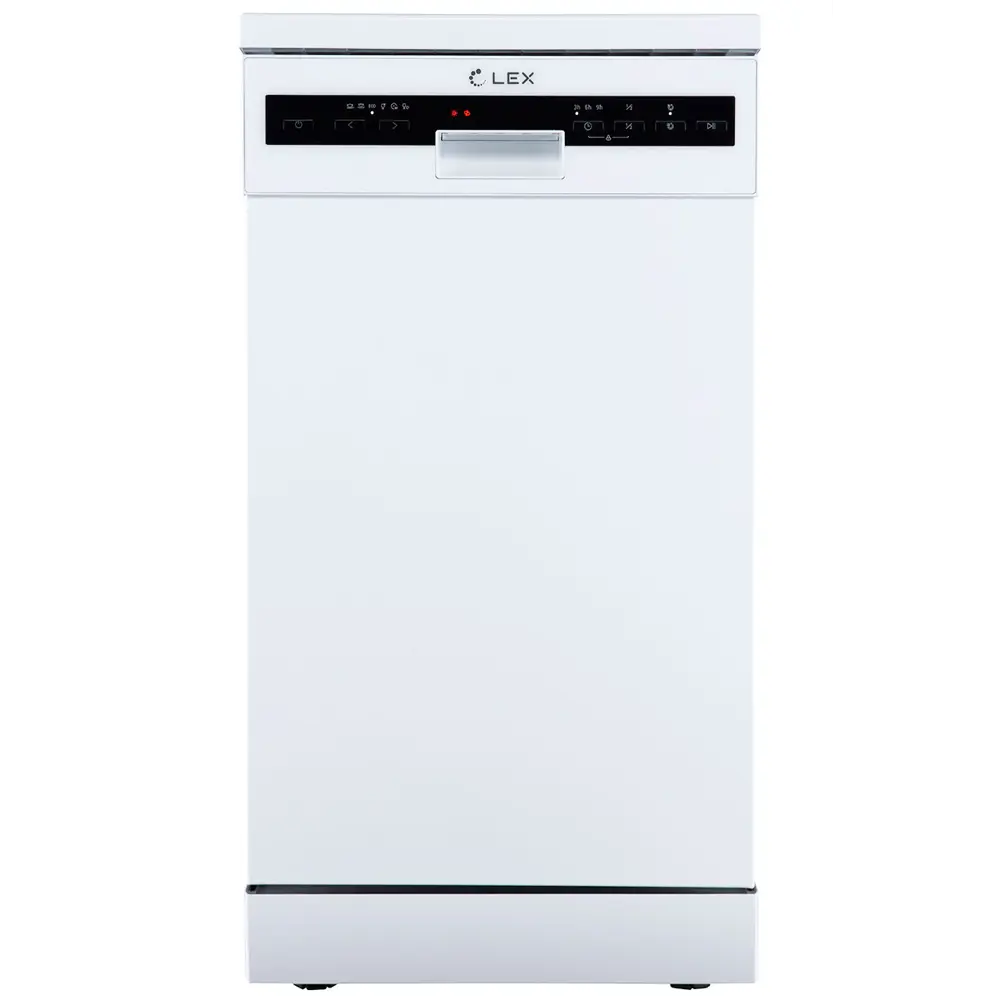 Фото 3 Отдельностоящая посудомоечная машина Lex DW 4562 WH 44.8 см 6 программ цвет белый Фото 3 Отдельностоящая посудомоечная машина Lex DW 4562 WH 44.8 см 6 программ цвет белый
