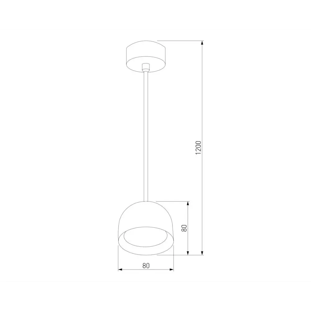 Фото 9 Светильник подвесной светодиодный Elektrostandard 50261 led 1 м² нейтральный белый свет цвет черный