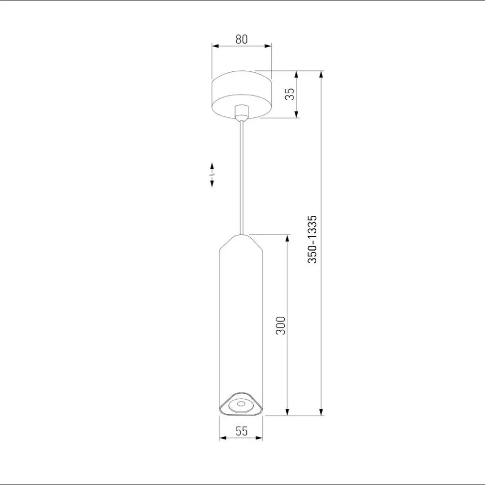 Фото 6 Светильник подвесной светодиодный Elektrostandard Trio A067067 6 м² теплый белый (желтый) свет цвет черный Фото 6 Светильник подвесной светодиодный Elektrostandard Trio A067067 6 м² теплый белый (желтый) свет цвет черный