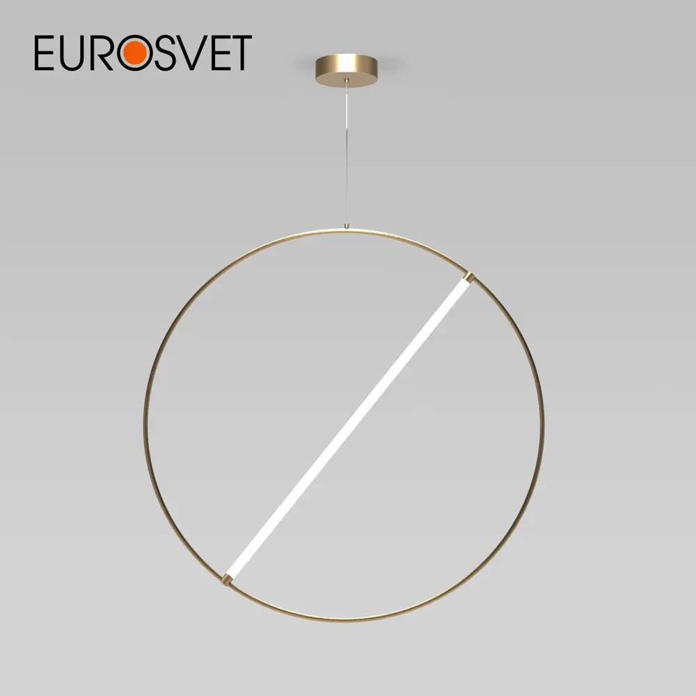 Фото Светильник подвесной светодиодный EUROSVET Element 3 м² изменение оттенков белого свет цвет бронза Фото Светильник подвесной светодиодный EUROSVET Element 3 м² изменение оттенков белого свет цвет бронза