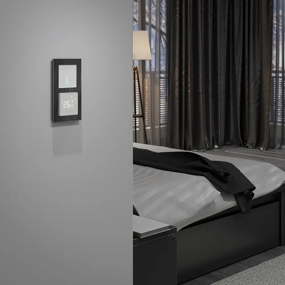 Фото 8 Терморегулятор для теплого пола Werkel W1151201 электронный программируемый цвет белый Фото 8 Терморегулятор для теплого пола Werkel W1151201 электронный программируемый цвет белый