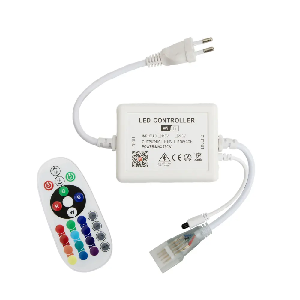 Фото 4 Умный контроллер для гибкого неона RGB 220V 95007/00