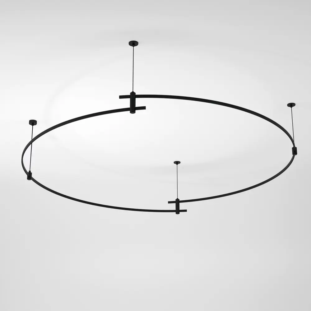 Фото 4 Трековый шинопровод накладной однофазный Elektrostandard A067843 180 см, цвет черный Фото 4 Трековый шинопровод накладной однофазный Elektrostandard A067843 180 см, цвет черный