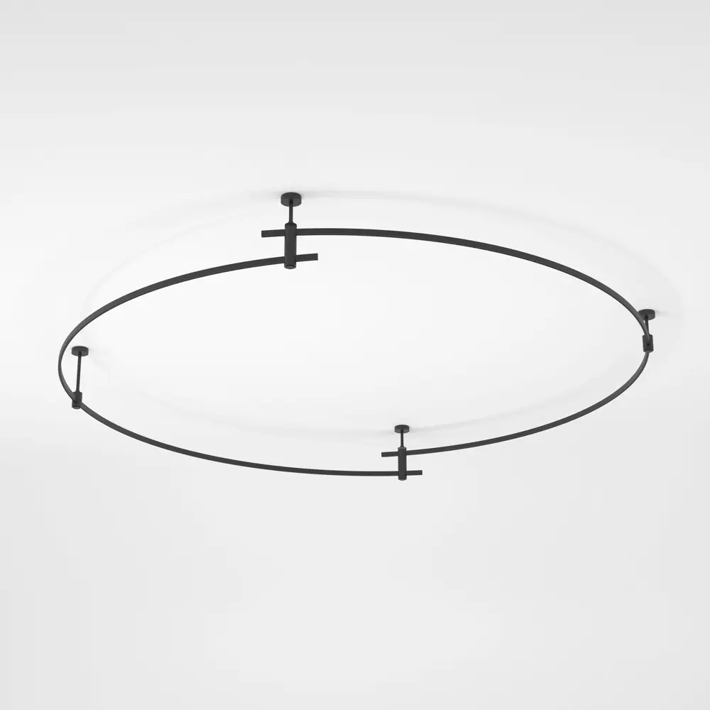 Фото 2 Трековый шинопровод накладной однофазный Elektrostandard A067843 180 см, цвет черный Фото 2 Трековый шинопровод накладной однофазный Elektrostandard A067843 180 см, цвет черный
