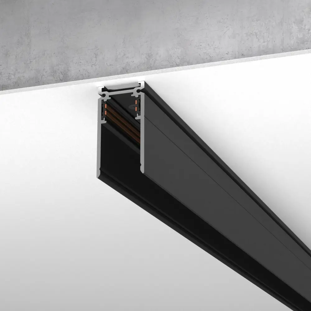 Фото 3 Трековый шинопровод накладной Elektrostandard 85084/00 Slim Magnetic 2 м цвет черный