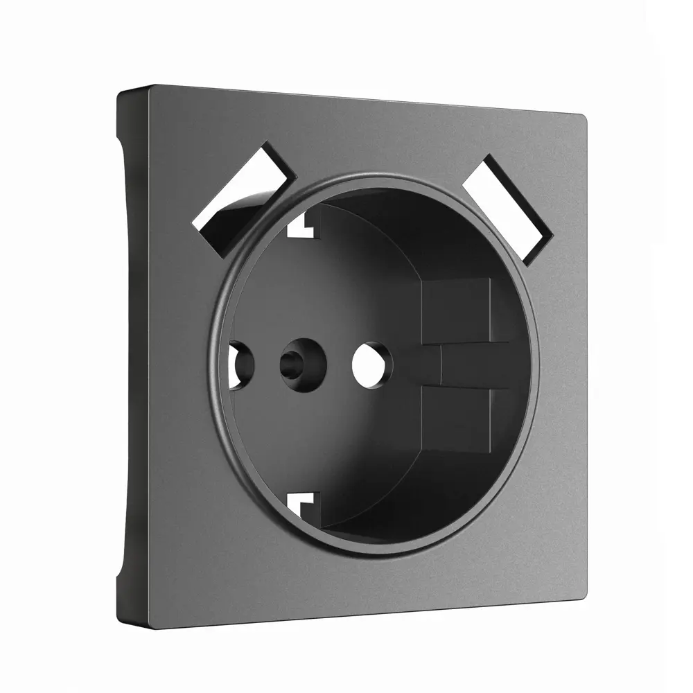 Фото 2 Накладка для розетки USB Werkel W1179564 цвет графит матовый 3 шт. Фото 2 Накладка для розетки USB Werkel W1179564 цвет графит матовый 3 шт.