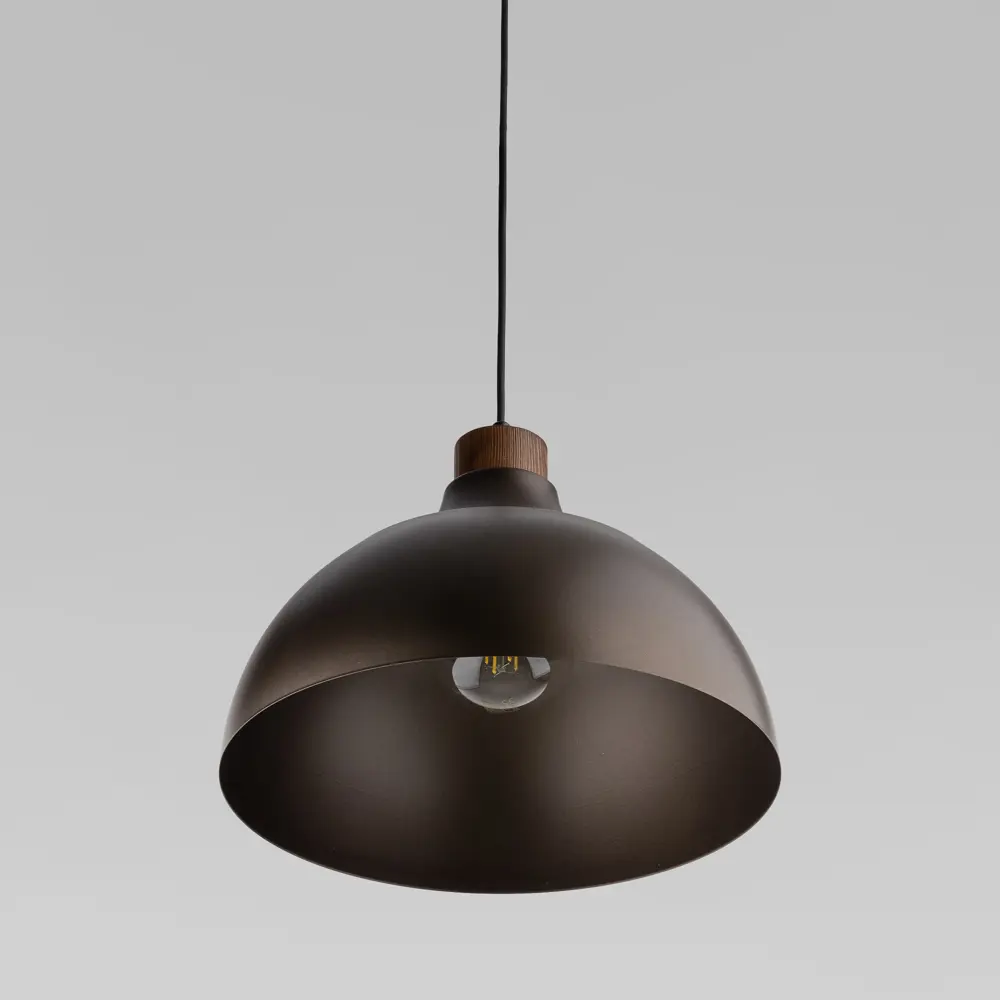 Фото 10 Светильник подвесной Tk lighting Cap A068328 1 лампа 2 м² цвет коричневый Фото 10 Светильник подвесной Tk lighting Cap A068328 1 лампа 2 м² цвет коричневый