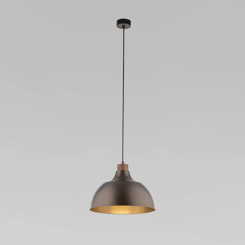 Фото 2 Светильник подвесной Tk lighting Cap A068328 1 лампа 2 м² цвет коричневый Фото 2 Светильник подвесной Tk lighting Cap A068328 1 лампа 2 м² цвет коричневый