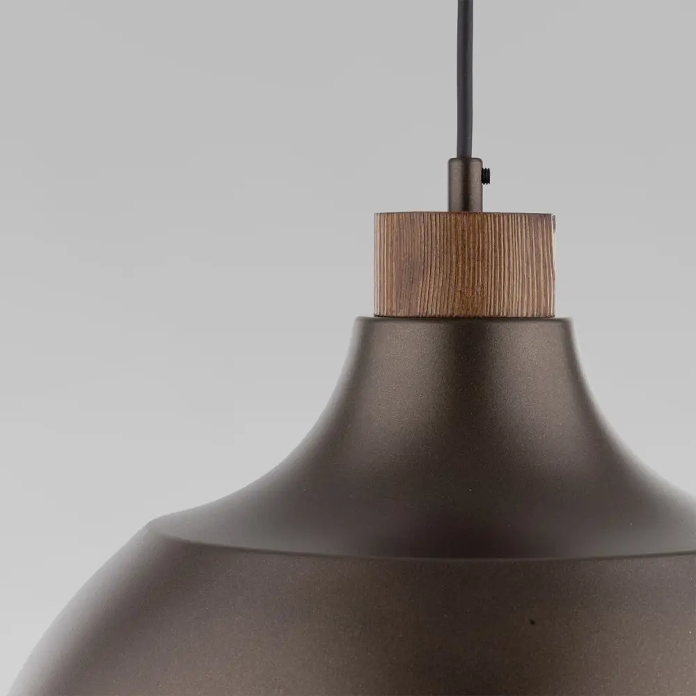 Фото 6 Светильник подвесной Tk lighting Cap A068328 1 лампа 2 м² цвет коричневый Фото 6 Светильник подвесной Tk lighting Cap A068328 1 лампа 2 м² цвет коричневый