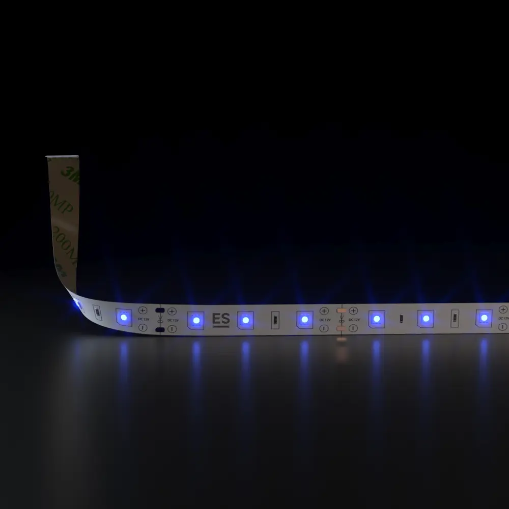 Фото 4 Светодиодная лента Elektrostandard a040994 60 диод/4.8 Вт/м 12 В 8 мм IP20 5 м синий свет Фото 4 Светодиодная лента Elektrostandard a040994 60 диод/4.8 Вт/м 12 В 8 мм IP20 5 м синий свет