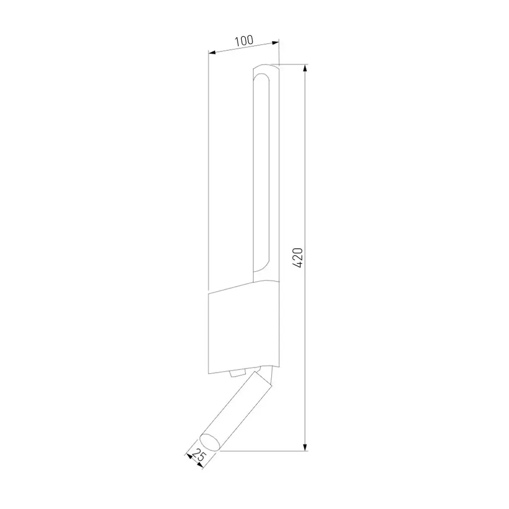 Фото 6 Настенный светильник светодиодный Elektrostandard Sarca 40111/LED нейтральный белый свет цвет белый Фото 6 Настенный светильник светодиодный Elektrostandard Sarca 40111/LED нейтральный белый свет цвет белый