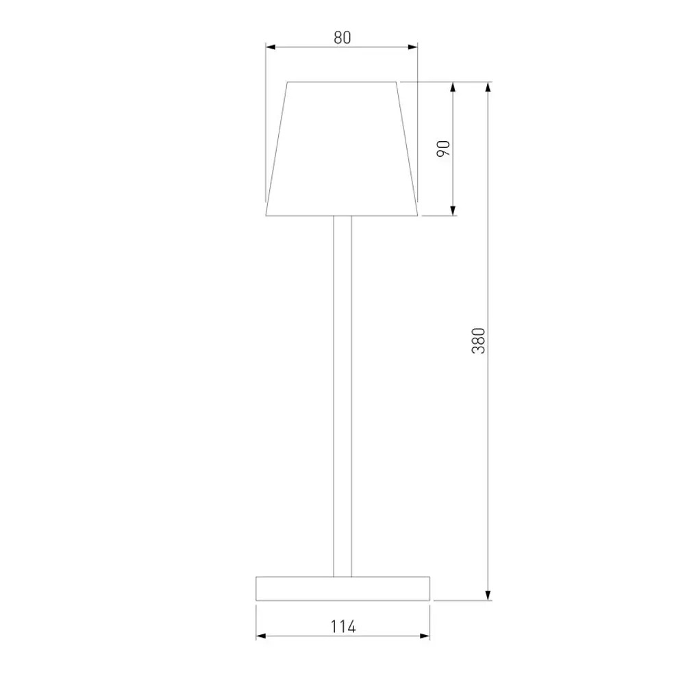 Фото 7 Светильник уличный настольный светодиодный Elektrostandard Mist TL70220 с аккумулятором IP54 цвет черный регулируемый белый свет Фото 7 Светильник уличный настольный светодиодный Elektrostandard Mist TL70220 с аккумулятором IP54 цвет черный регулируемый белый свет