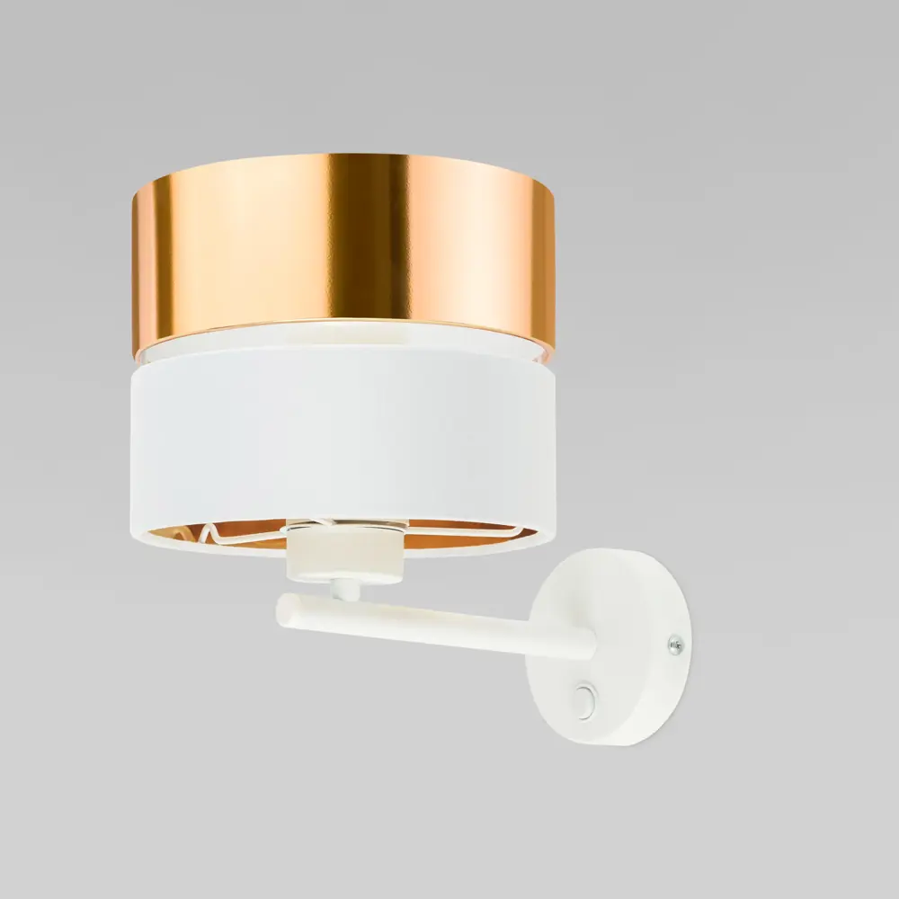 Фото Настенный светильник TK LIGHTING 4770 Hilton цвет белый/золото Фото Настенный светильник TK LIGHTING 4770 Hilton цвет белый/золото
