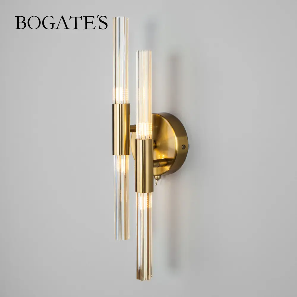 Фото Настенный светильник BOGATE'S a047298 цвет золотой Фото Настенный светильник BOGATE'S a047298 цвет золотой
