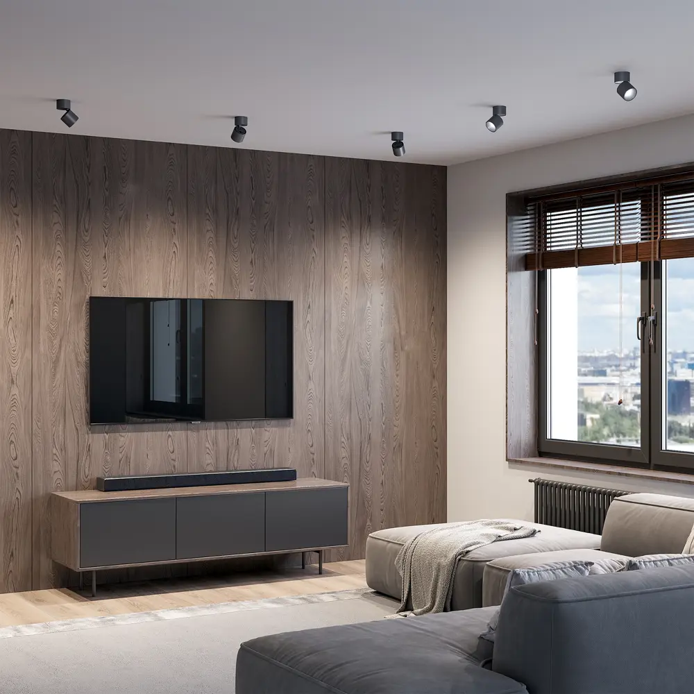 Фото 4 Светильник точечный накладной светодиодный Elektrostandard Rolly A067489 4 м² цвет черный Фото 4 Светильник точечный накладной светодиодный Elektrostandard Rolly A067489 4 м² цвет черный