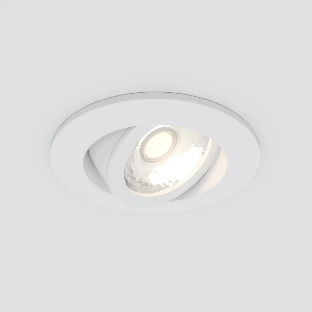Фото 12 Светильник точечный светодиодный встраиваемый Elektrostandard 15272/LED под отверстие 53 мм 2 м² нейтральный белый свет цвет белый