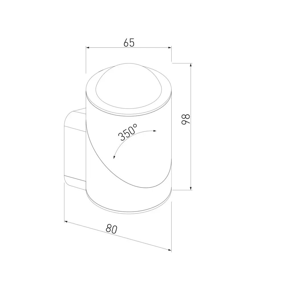 Фото 10 Светильник настенный светодиодный уличный Elektrostandard Gira 35127/U IP54 цвет черный Фото 10 Светильник настенный светодиодный уличный Elektrostandard Gira 35127/U IP54 цвет черный