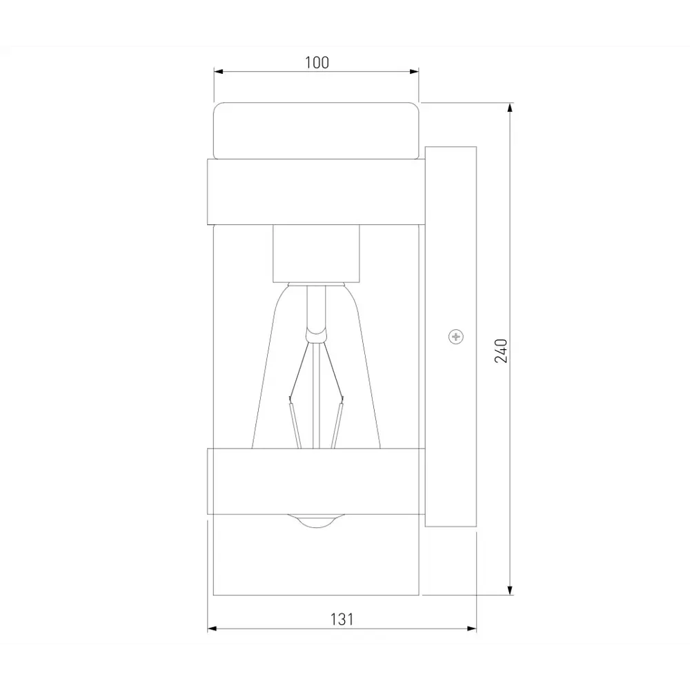 Фото 8 Светильник настенный уличный Elektrostandard Falcon 35167/D черный Фото 8 Светильник настенный уличный Elektrostandard Falcon 35167/D черный