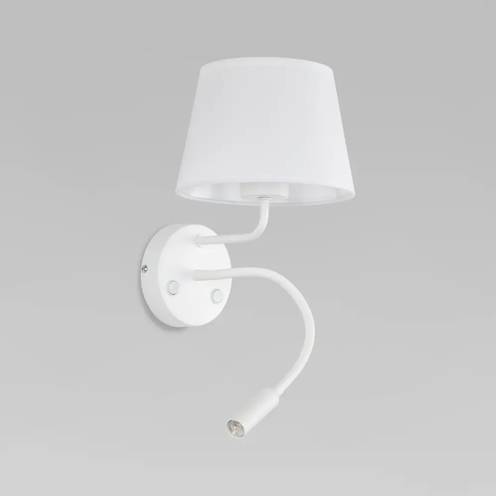 Фото Настенный светильник Tk lighting Maja A068654 цвет белый Фото Настенный светильник Tk lighting Maja A068654 цвет белый