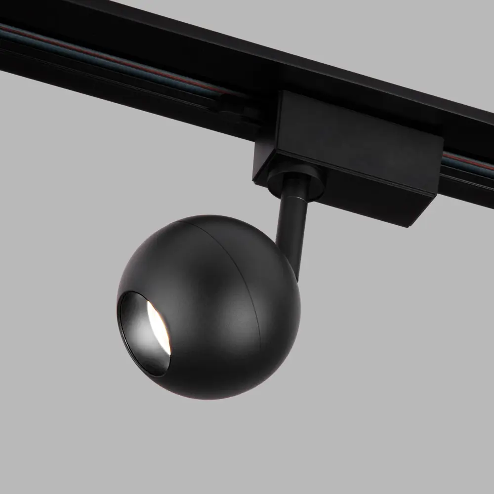 Фото 2 Трековый светильник Elektrostandard LTB76 Ball a053741 светодиодный 8 Вт однофазный цвет черный Фото 2 Трековый светильник Elektrostandard LTB76 Ball a053741 светодиодный 8 Вт однофазный цвет черный