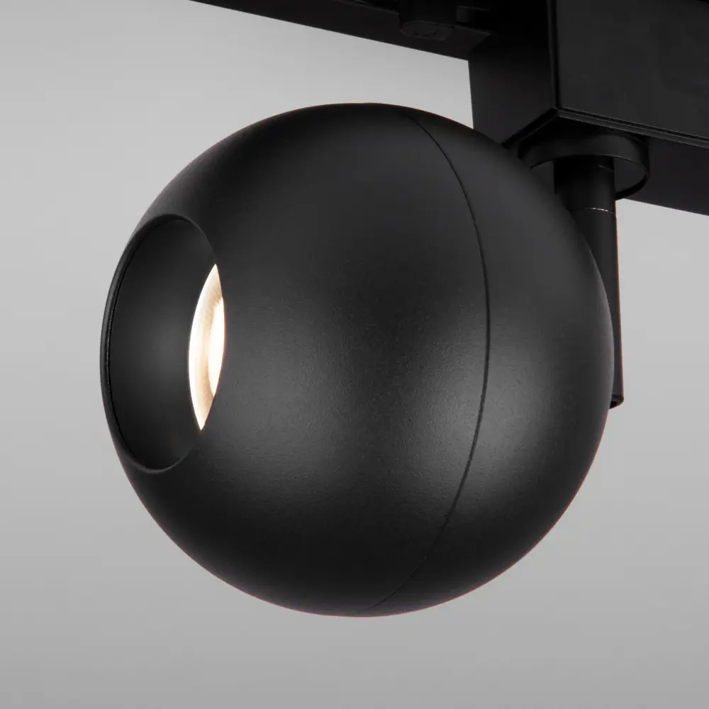 Фото 6 Трековый светильник Elektrostandard LTB76 Ball a053741 светодиодный 8 Вт однофазный цвет черный Фото 6 Трековый светильник Elektrostandard LTB76 Ball a053741 светодиодный 8 Вт однофазный цвет черный