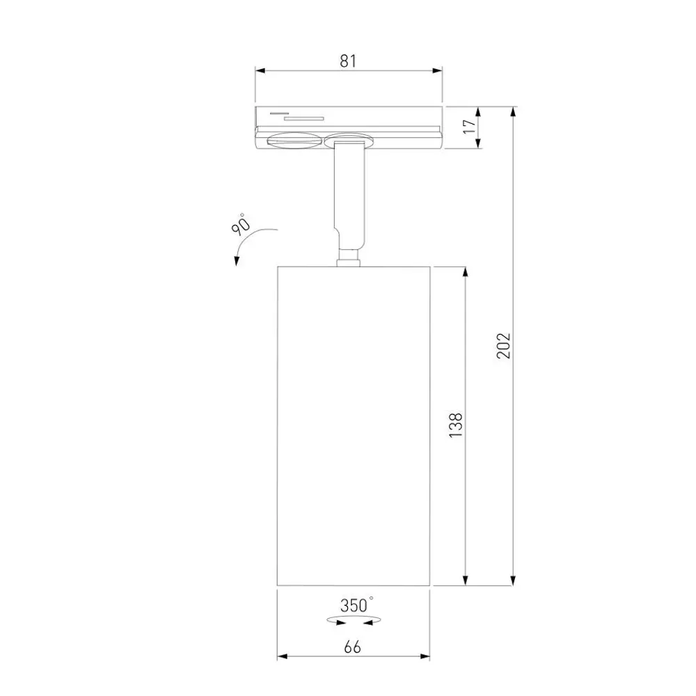 Фото 7 Трековый светильник Elektrostandard a058241 светодиодный 15 Вт однофазный цвет белый Фото 7 Трековый светильник Elektrostandard a058241 светодиодный 15 Вт однофазный цвет белый