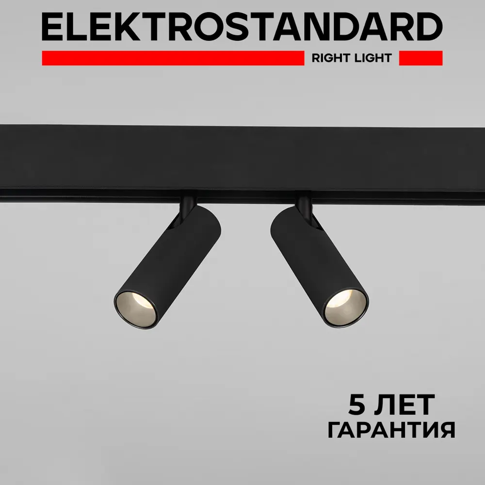 Фото Трековый светильник спот Elektrostandard Slim Magnetic a063528 18см 14 Вт IP20 48В 5 м² Изменение оттенков белого цвет Черный Фото Трековый светильник спот Elektrostandard Slim Magnetic a063528 18см 14 Вт IP20 48В 5 м² Изменение оттенков белого цвет Черный