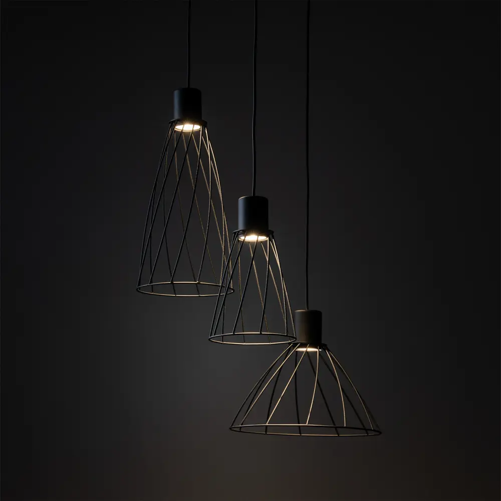 Фото 4 Светильник подвесной Tk lighting Modesto A068667 3 лампы 4 м² цвет черный Фото 4 Светильник подвесной Tk lighting Modesto A068667 3 лампы 4 м² цвет черный