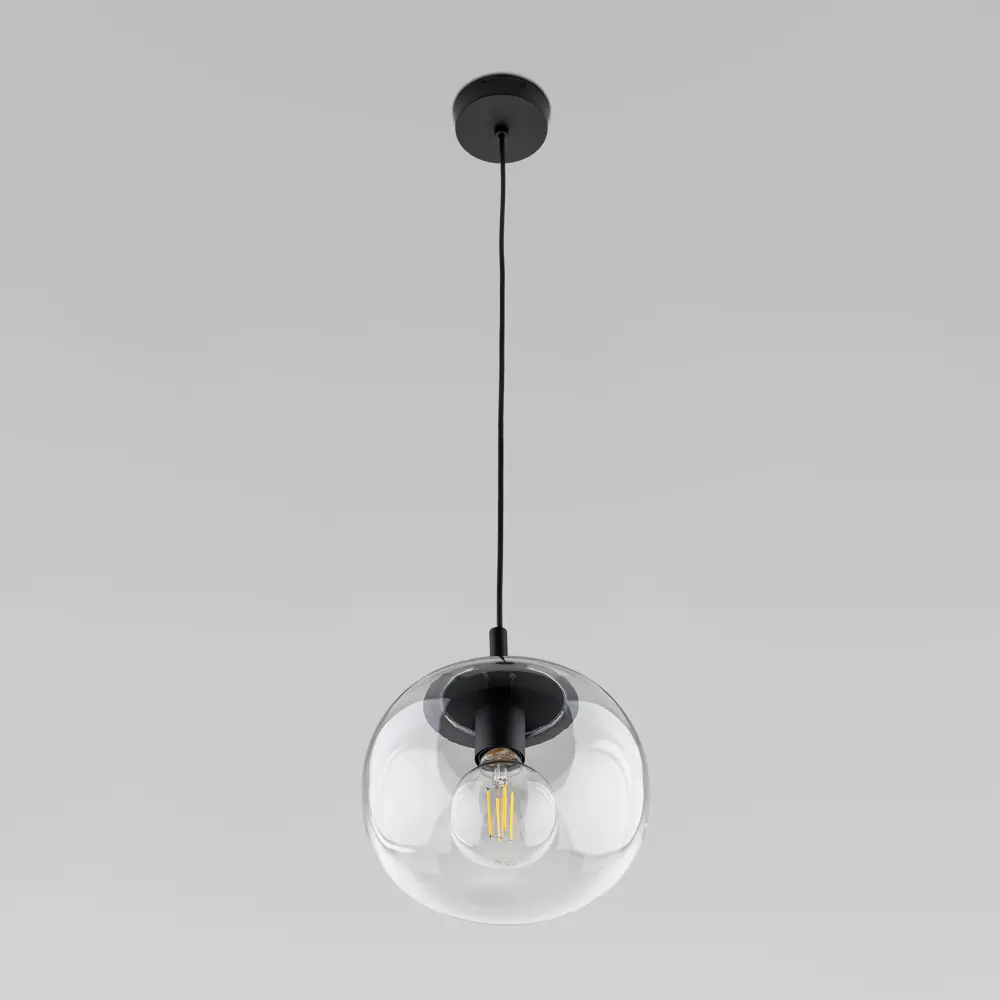 Фото 3 Светильник подвесной Tk lighting Vibe A068725 1 лампа 2 м² цвет прозрачный Фото 3 Светильник подвесной Tk lighting Vibe A068725 1 лампа 2 м² цвет прозрачный