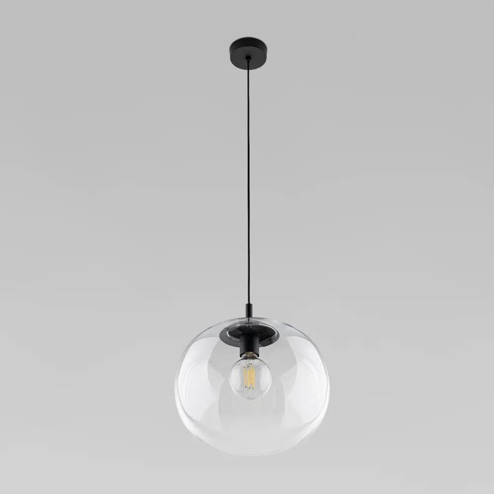 Фото Светильник подвесной Tk lighting Vibe A068725 1 лампа 2 м² цвет прозрачный Фото Светильник подвесной Tk lighting Vibe A068725 1 лампа 2 м² цвет прозрачный